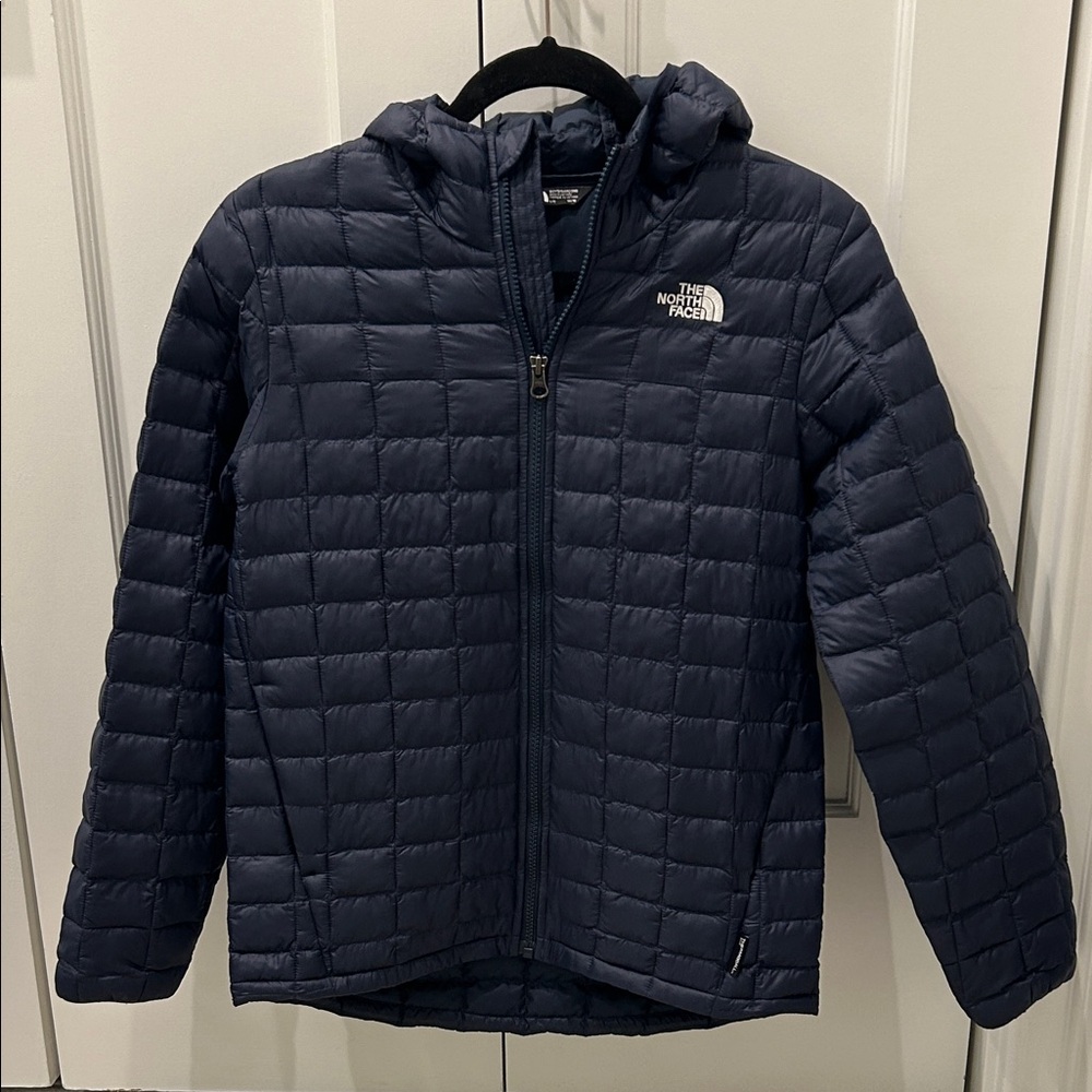 The North Face Dark Blue Quilted Jacket